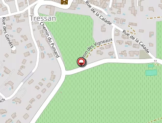 Carte de Bueno Freres à Tressan