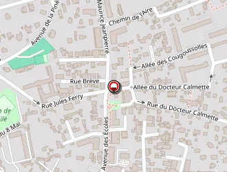 Carte de Riviéra Computers Et Networks à Cannet (le)