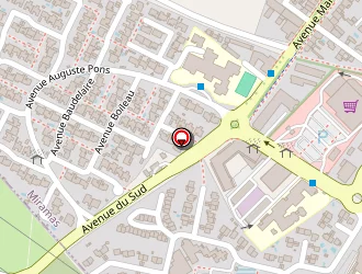 Carte de Azurine à Miramas