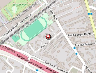 Carte de Garage Auto Pech David à Toulouse