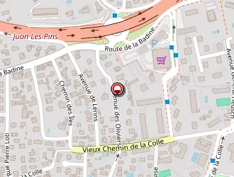 Carte de Lefort Christophe à Antibes