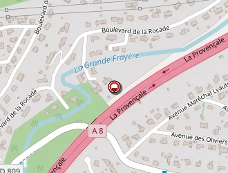 Carte de Ferrando Bernard à Mougins