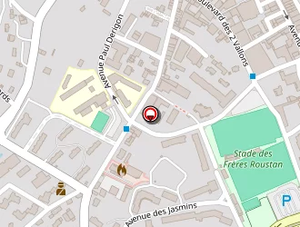 Carte de Monfinancier 06 à Vallauris