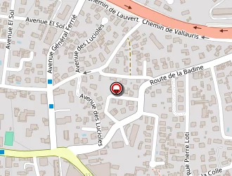 Carte de Alexandra Rossi à Antibes