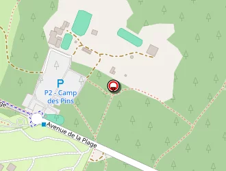 Carte de La Cabane D'uhaina à Ondres