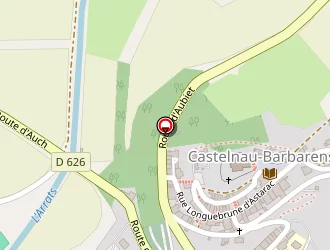 Carte de La Poste à Castelnau-barbarens