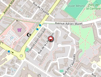 Carte de Collège Albert Camus à Miramas