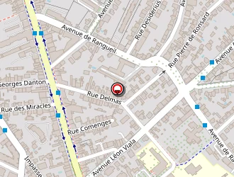 Carte de Association Erasme à Toulouse