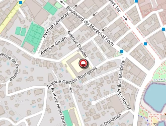 Carte de Royal Beach à Antibes