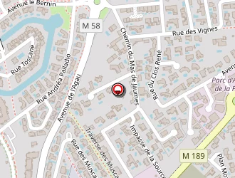 Carte de Bernard Eva à Lattes