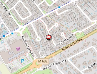 Carte de Lancelle Eric à Tournefeuille