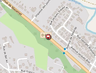 Carte de Agnapel à Lagarrigue