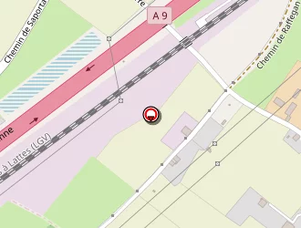 Carte de Martineau (ets) à Lattes