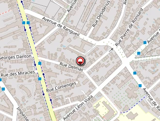 Carte de Ricard Arnaud à Toulouse