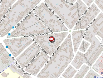 Carte de Cereja Francis à Toulouse