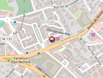 Carte de Boursier Nicolas à Saint-jean-de-védas