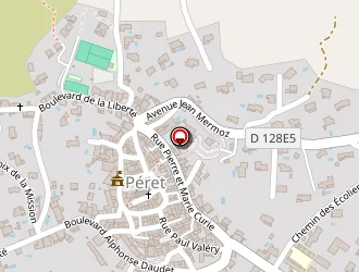 Carte de Les Cabanisses à Péret