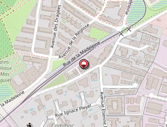 Carte de Multimédia & Musiques Actuelles Diffusion à Montpellier