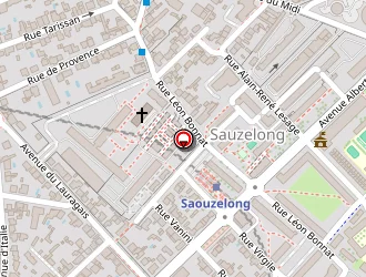 Carte de Esperanto Kultur-centro à Toulouse