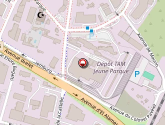 Carte de Office Depot à Montpellier