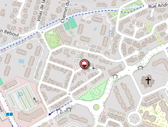 Carte de B & B Hôtel à Toulouse