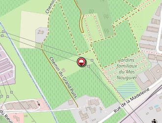 Carte de Gantelme Recycling à Montpellier