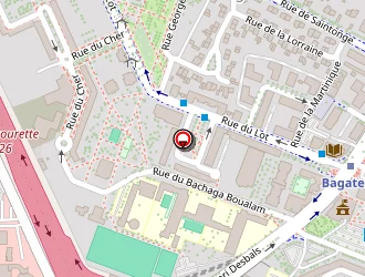 Carte de Francoual Gabriel à Toulouse