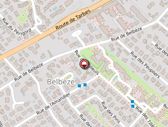 Carte de Ocean Bleu à Tournefeuille