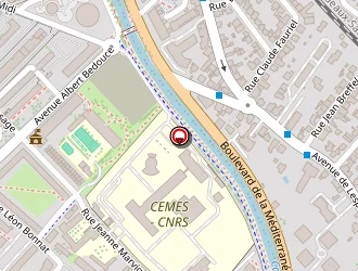 Carte de Cazhome à Toulouse