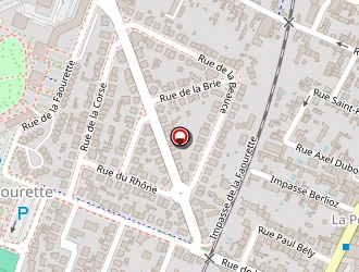 Carte de Neveux Brigitte à Toulouse