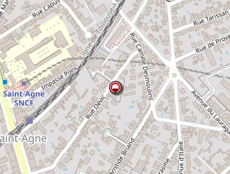 Carte de La Prepa Major à Toulouse