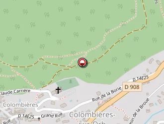 Carte de Guerin Hervé à Colombières-sur-orb