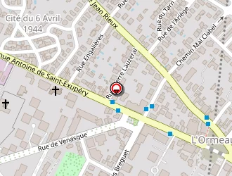 Carte de Niel Samuel à Toulouse