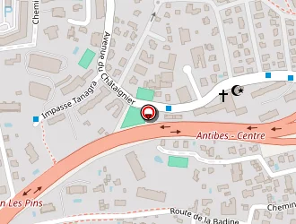 Carte de Aura Paysage à Antibes