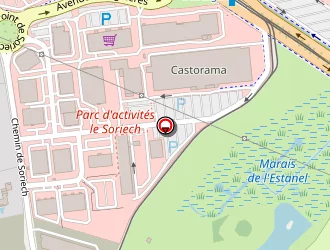 Carte de Espace Cheval à Lattes