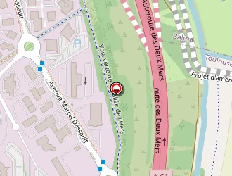 Carte de Régionsjob à Toulouse