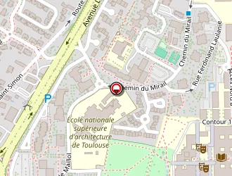 Carte de Hydra Plomberie à Toulouse