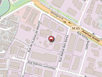 Carte de B.p.s Racing Montpellier à Montpellier