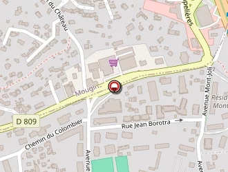 Carte de Institut Océrénite à Cannet (le)