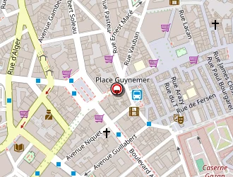 Carte de Az'art à Antibes