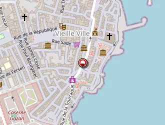 Carte de La Chaumiere à Antibes juan les pins