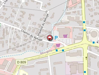 Carte de Maxi Bazar Mougins à Mougins