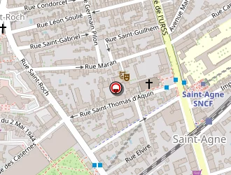 Carte de Gmf Assurances à Toulouse