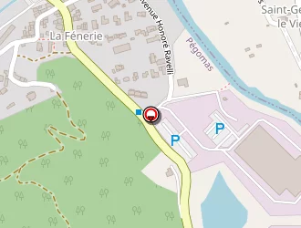 Carte de Ecole Marie Curie à Pégomas