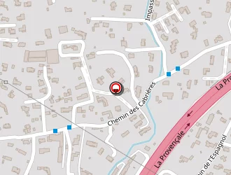 Carte de Deshayes à Mougins