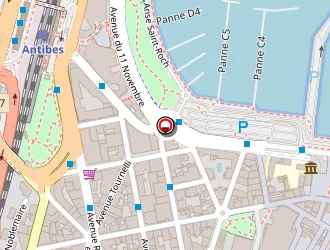 Carte de Lacoste Pgb 15 à Antibes