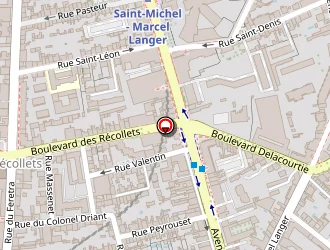 Carte de A.cours à Toulouse