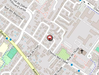 Carte de Gérard Philippe à Toulouse