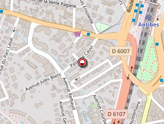 Carte de Location Auto Truche à Antibes