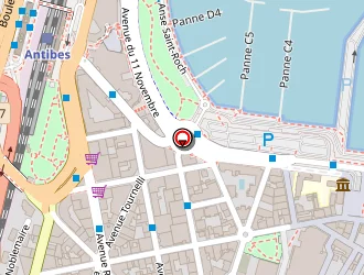 Carte de Optique Du Viel Antibes à Antibes